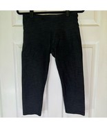 Lululemon Wunder Under Crop High-Rise Full-On Luxtreme 23&quot; Heathered Bla... - $600.88 MXN