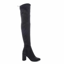 Chinese Laundry Women Over the Knee Boots King Size US 6.5 Black Suedette - £38.78 GBP
