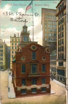1911 Old State House Fenway Station Boston Mass Early Divided Back Postcard - £6.37 GBP
