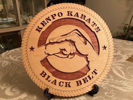 Brand New Personalized Martial Arts Wooden Plaque - Kenpo Karate - FREE ... - $29.99