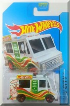 Hot Wheels - Ice Cream Truck: HW City 2014 - HW City Works #9/250 *White* - $2.50