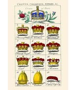 Crowns, Coronets &amp; Mitres by Hugh Clark - Art Print - £17.39 GBP+