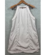Cloth &amp; Stone Womens Light Gray Sun Dress Raw Edges Size M - $487.32 MXN