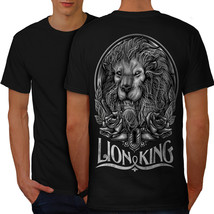 Beast Animal Lion King Shirt  Men T-shirt Back - $12.99