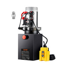 VEVOR Hydraulic Pump 8 Quart Double Acting Dump Trailer Pump Power Unit ... - £261.11 GBP