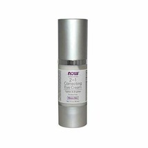 NEW NOW Solutions 2 in 1 Correcting Eye Cream Tighten Brighten Paraben Free 1 oz - $20.84