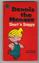 Hank Ketcham Dennis The Menace: Short &#39;n Snappy First Edition Pbo 1969 Cartoons - £10.55 GBP