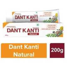 Patanjali Dant Kanti Toothpaste Value 2 Pack(200x2=400 g) Toothbrush for... - £15.73 GBP