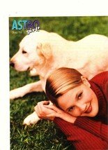 Drew Barrymore teen magazine pinup clipping Astro dog Teen Idol - £2.75 GBP