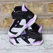 Lilac Purple Black Air Jordan Toddler Size 6C Unisex Shoes Sneakers DM1158-015 - £35.61 GBP