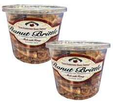 2 Packs Peanut Brittle Made With Honey Gluten Free 38 Oz - $46.19