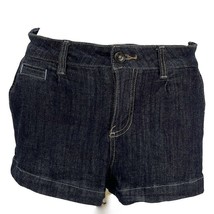 American Rag Cie Junior Womens Size 7 Cotton Stretch Casual Denim Shorty Shorts  - £7.29 GBP