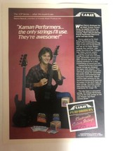 1983 Kaman Strings Vintage Print Ad Advertisement pa8 - £4.63 GBP