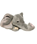 Russ Animal Junction ELEPHANT Plush Gray Pink Stuffed Animal 15&quot; Soft Toy - $34.28 CAD