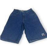NEW Vintage BHPC Blue Jean Shorts 34 Beverly Hills Polo Club Baggy Y2K USA - $34.20