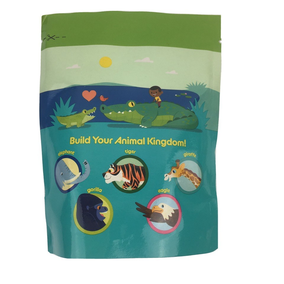 Wendy's Kids Meal Toy Wild Wild Animals Alligator Smart Links Factory Sealed Item image 3