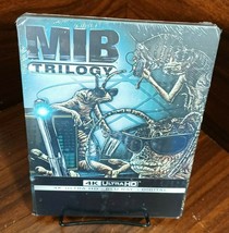 Men in Black Trilogy Steelbook (4K+Blu-ray-No Digital) Discs Unused-Free Box S&amp;H - £62.78 GBP