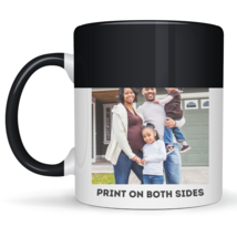 11oz Personalized Magic Coffee Mug with Picture Heat Sensitive Custom Coffee Cup - £15.02 GBP