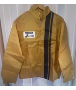 Vintage Louisville Sportswear Racing Stripe Jacket Yellow Large 60s 70s G - $656.70 MXN