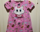 Aristocats Marie Pink Dress Disney Store Girls SZ M 7/8 Cat Pocket Paris... - $23.76