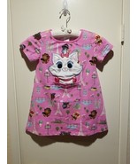 Aristocats Marie Pink Dress Disney Store Girls SZ M 7/8 Cat Pocket Paris... - $23.76