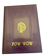 Yearbook Indianola Iowa IA High School Book Pow Wow No Writing Annual 1989 - £24.05 GBP