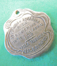 Medalla Asociacion Española de S.M. Socorros Mutuos Romerias 1908 J Gottuzzo y C - £70.98 GBP