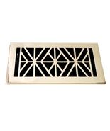 Signature Hardware 445275 Farina Brass Floor Register - Polished Nickel - $32.90