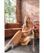 Ces Femme V-Neck Sleeveless Wide Leg Jumpsuit - $67.13 CAD