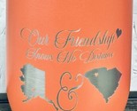 Engraved 12 oz Stemless Wine Tumbler Custom Personalized Friendship Movi... - £17.52 GBP