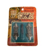 Vtg Fleur De Lis Homecraft Household Hinges Packs - #8 3/4&quot; X 2 1/8&quot;  1P... - £4.61 GBP