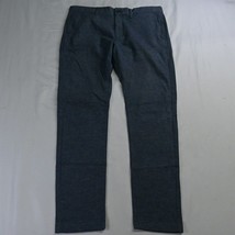 J.CREW 34 x 32 Blue Tweed Slim Dress Pants - £31.96 GBP