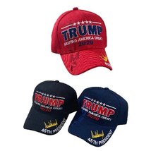 &quot;Trump 2020 Keeping America Great&quot; Puff Embroidered 45th President Hat New! - £9.36 GBP