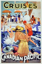 2855.Canada Cruises Fun at the Pool Travel POSTER.Home Room Wall art decor - £13.41 GBP+