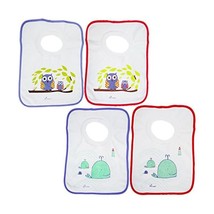 Dreambaby Pullover Bib (Owl and Whales, Pack of 4)  - $26.00