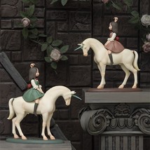 Forest Girls Unicorn JK, Anime Cartoon Figurines, Desktop Ornaments Acce... - £178.74 GBP