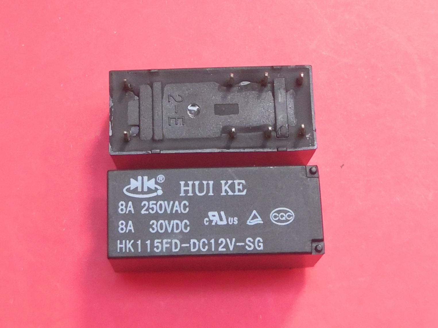 HK115FD-DC12V-SG, 12VDC Relay, HUI KE Brand New!!!