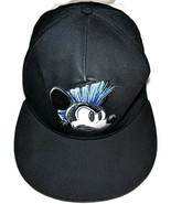 Mickey with Mohawk Hat Kids Size Punk Flat Bill Disneyland - $15.84