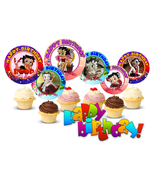 12 Betty Boop Inspired Party Picks, Cupcake Picks, Cupcake Toppers Set #1 - $14.99