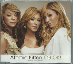 Atomic Kitten - It&#39;s Ok! 2002 Eu CD2 Liz Mcclarnon Natasha Hamilton Jenny Frost - £9.80 GBP
