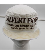 Calvert Extra American Made Whiskey Painters Cap Hat Builds Better Drink... - $6.75