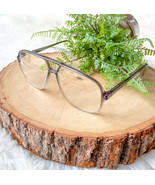 REGAL COLLECTION BILL GREY VINTAGE EYEGLASSES FRAMES PILOT AVIATOR 58-18... - $36.65