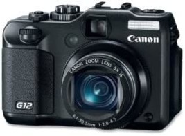 Canon G12 10 Mp Digital Camera With 5X Optical Image Stabilized Zoom, Angle Lcd - £377.08 GBP