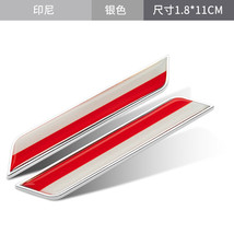 Car Chinese Flag Side Label Car Sticker Italian Metal Fender 3D Creative Scratch - $14.99