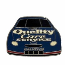 Ford Taurus Quality Care Service Racing Race Car Enamel Lapel Hat Pin Pi... - $8.95