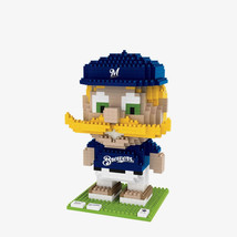 MLB Milwaukee Brewers Team Mascot &quot;Barrelman&quot; BRXLZ 3-D Puzzle 778 Pieces - £31.46 GBP