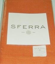 Sferra Festival SUNSET Pure Linen Dinner Napkins Hemstitch Hem 20x20&quot; SE... - $54.35