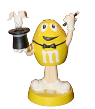 M&amp;Ms Yellow Magician Mini Bobble Head 5In - £10.89 GBP