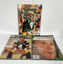 Two Sets of (3) Brett Favre Complete &quot;Sports Illustrated&quot; Magazines - 6 ... - £11.75 GBP