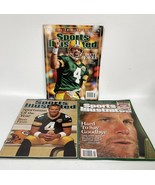 Two Sets of (3) Brett Favre Complete &quot;Sports Illustrated&quot; Magazines - 6 ... - £11.94 GBP
